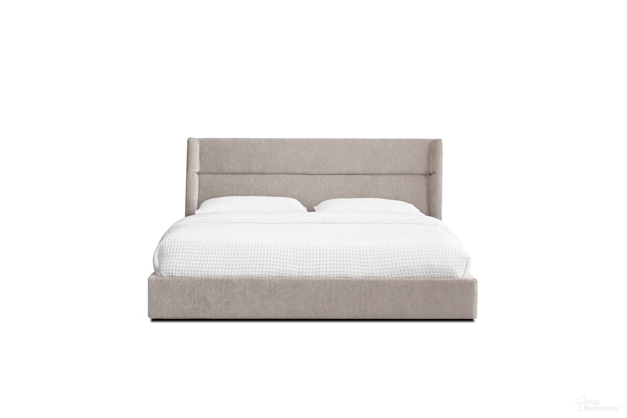 The appearance of Cove King Storage Bed In Champagne designed by Mobital in the modern / contemporary interior design. This champagne piece of furniture was selected by 1StopBedrooms from Cove Collection to add a touch of cosiness and style into your home. Sku: BED-COVE-CHAM-KING. Bed Type: Storage Bed. Bed Size: King. Material: MDF.
