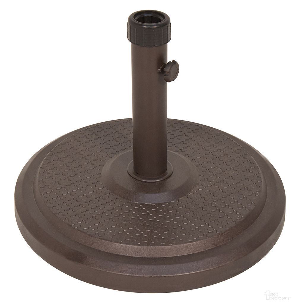 Cove Polycrete Base In Bronze