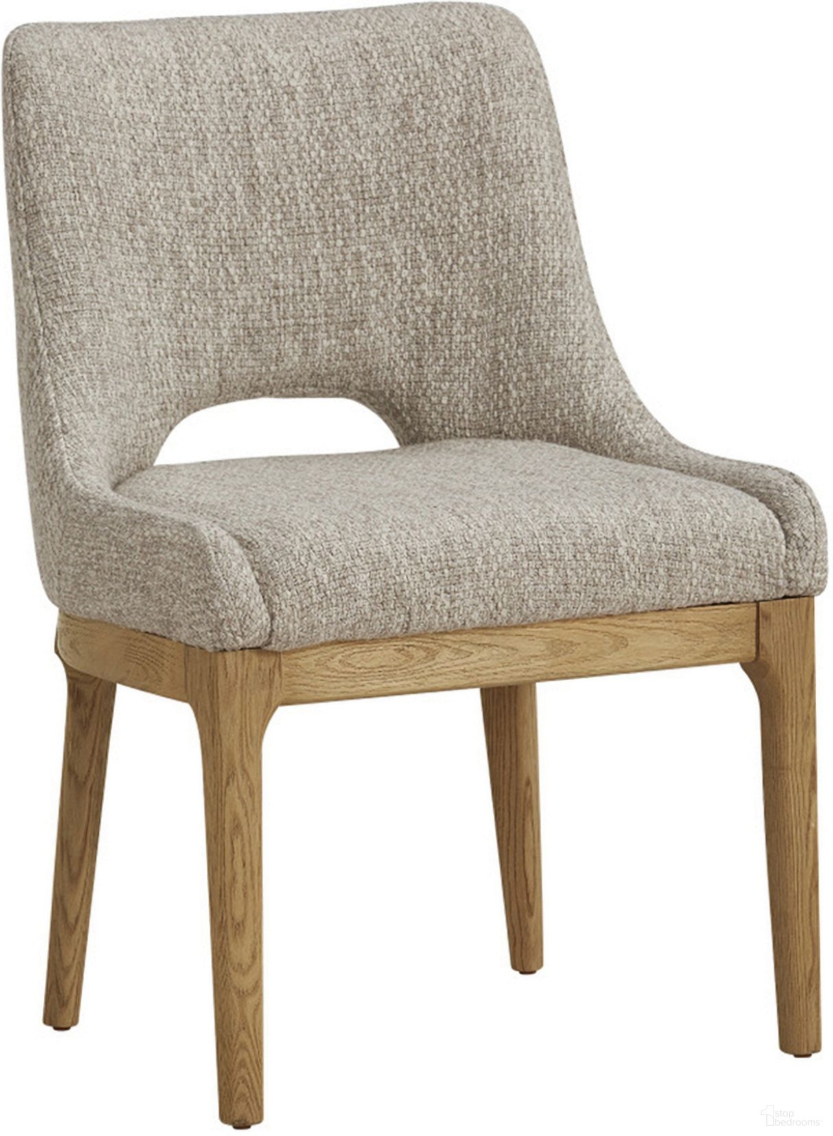 The appearance of Cove Polyester Upholstered with Solid Oak Frame 33.5 Inch Dining Chair In Brown designed by Alder And Tweed in the modern / contemporary interior design. This brown piece of furniture  was selected by 1StopBedrooms from Cove Collection to add a touch of cosiness and style into your home. Sku: AT955-FTL. Material: Polyester. Chair Type: Side Chair.