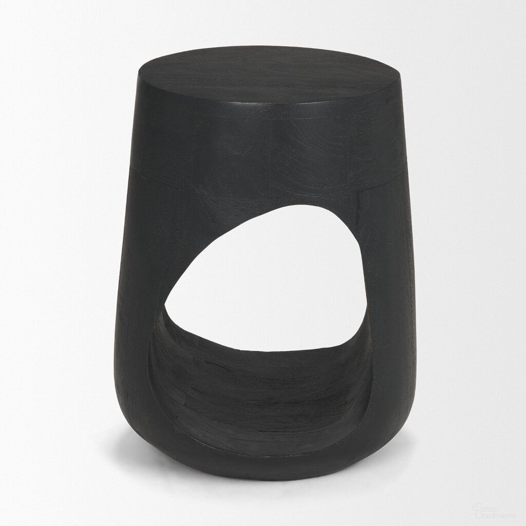 The appearance of Cove Sculptural Open Side Table In Dark Brown designed by Mercana in the nautical & coastal interior design. This dark brown piece of furniture  was selected by 1StopBedrooms from Cove Collection to add a touch of cosiness and style into your home. Sku: 71225. Material: Mango Wood.