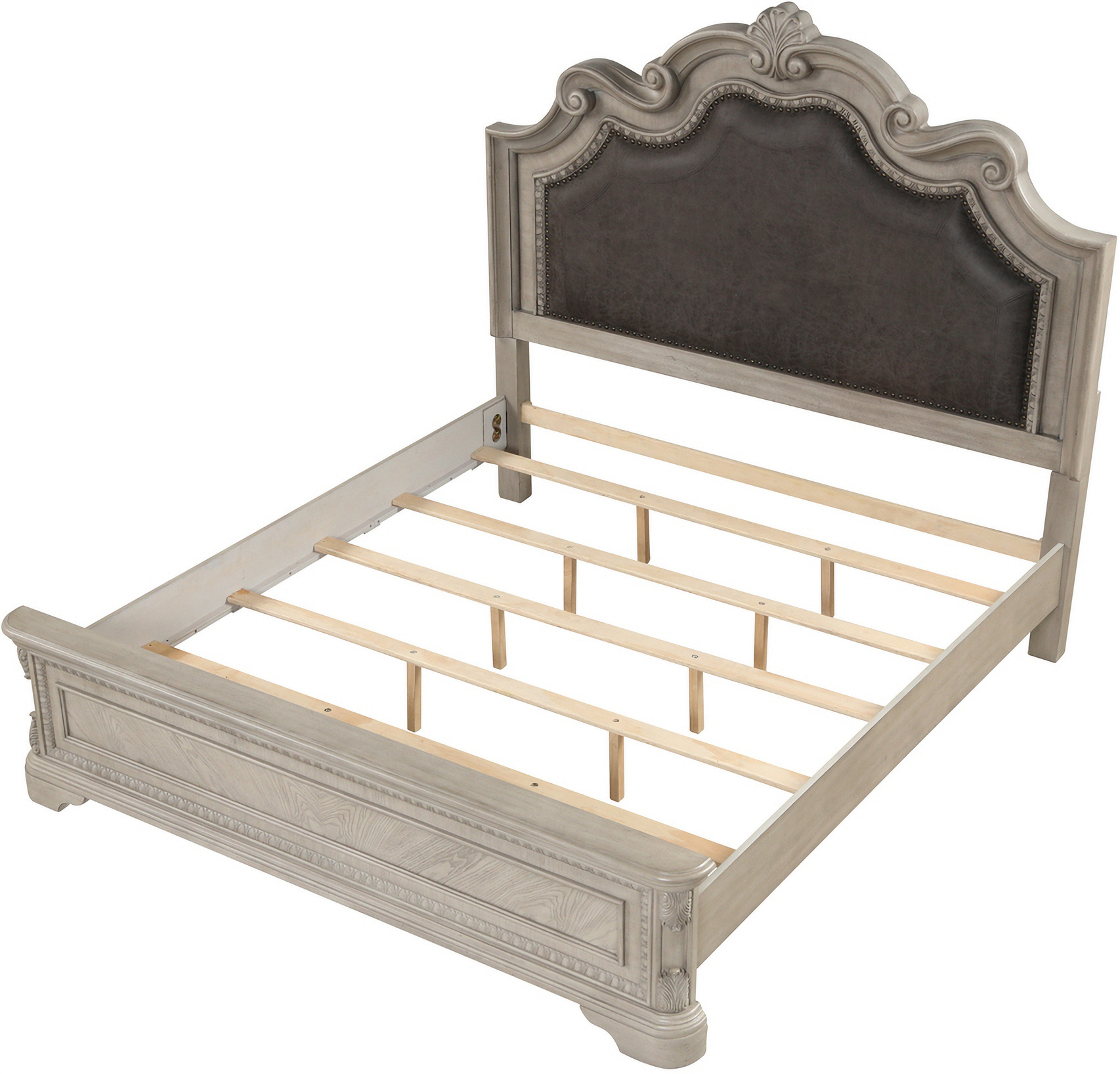 Coventry King Upholstered Panel Bed by Bernards 1StopBedrooms