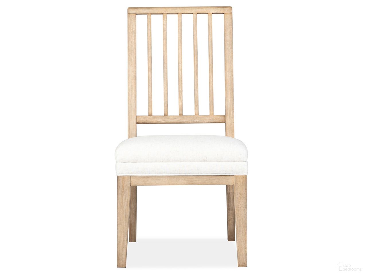 Coventry Upholstered Side Chair Set of 2 In Honey Maple