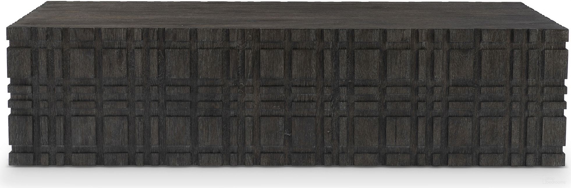 The appearance of Cowley Cocktail Table In Dark Brown designed by Bernhardt in the transitional interior design. This dark brown piece of furniture  was selected by 1StopBedrooms from Cowley Collection to add a touch of cosiness and style into your home. Sku: 529019. Material: Wood.