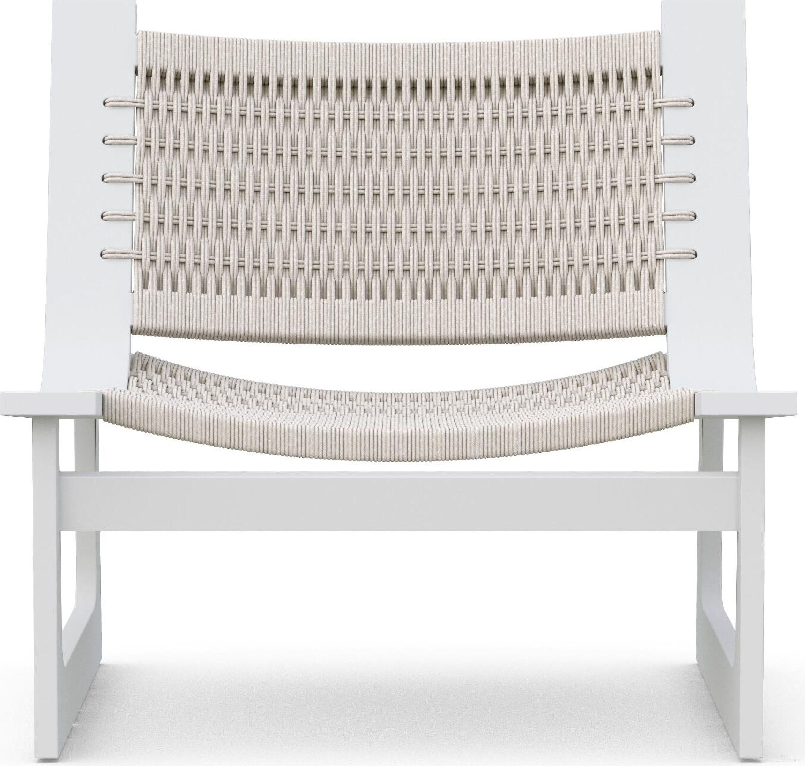 The appearance of Cozumel Club Chair Set of 2 In Matte White designed by Azzurro Living in the transitional interior design. This matte white piece of furniture was selected by 1StopBedrooms from Cozumel Collection to add a touch of cosiness and style into your home. Sku: COZ-TR17S1-Q2. Material: Aluminum.