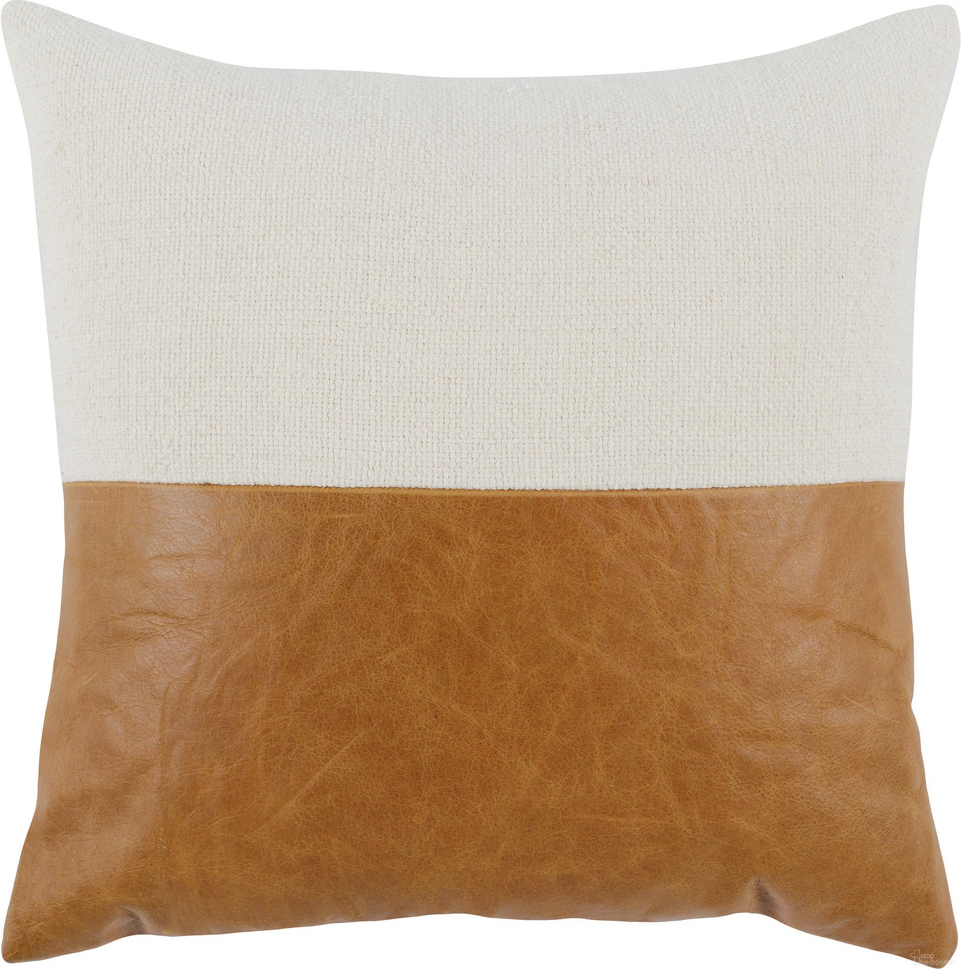 CP Canyon 20x20 Pillow In Ivory and Chestnut