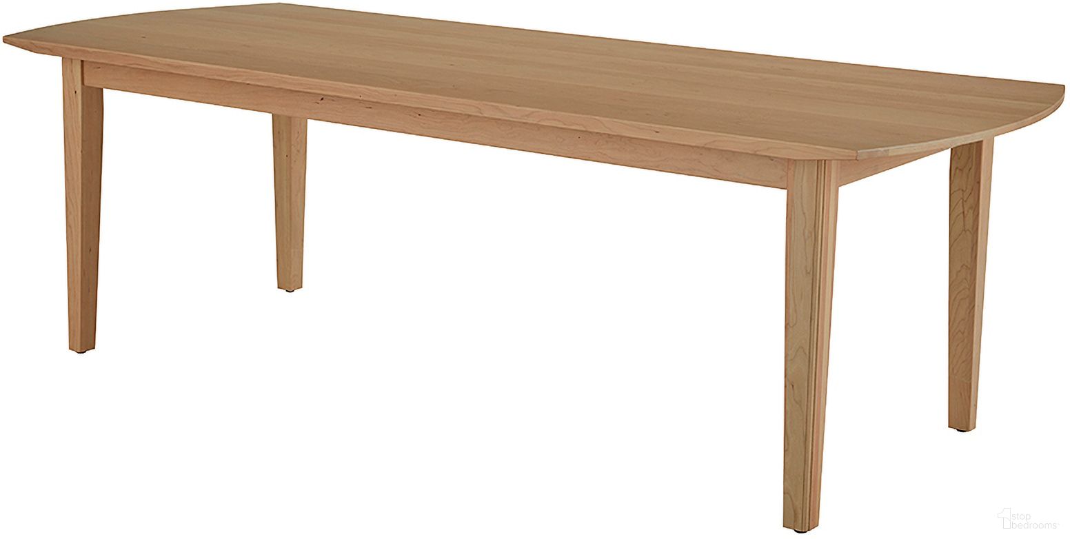 Crafted 94 Inch Surfboard Table With 1.25 Inch Top In Bleached Cherry