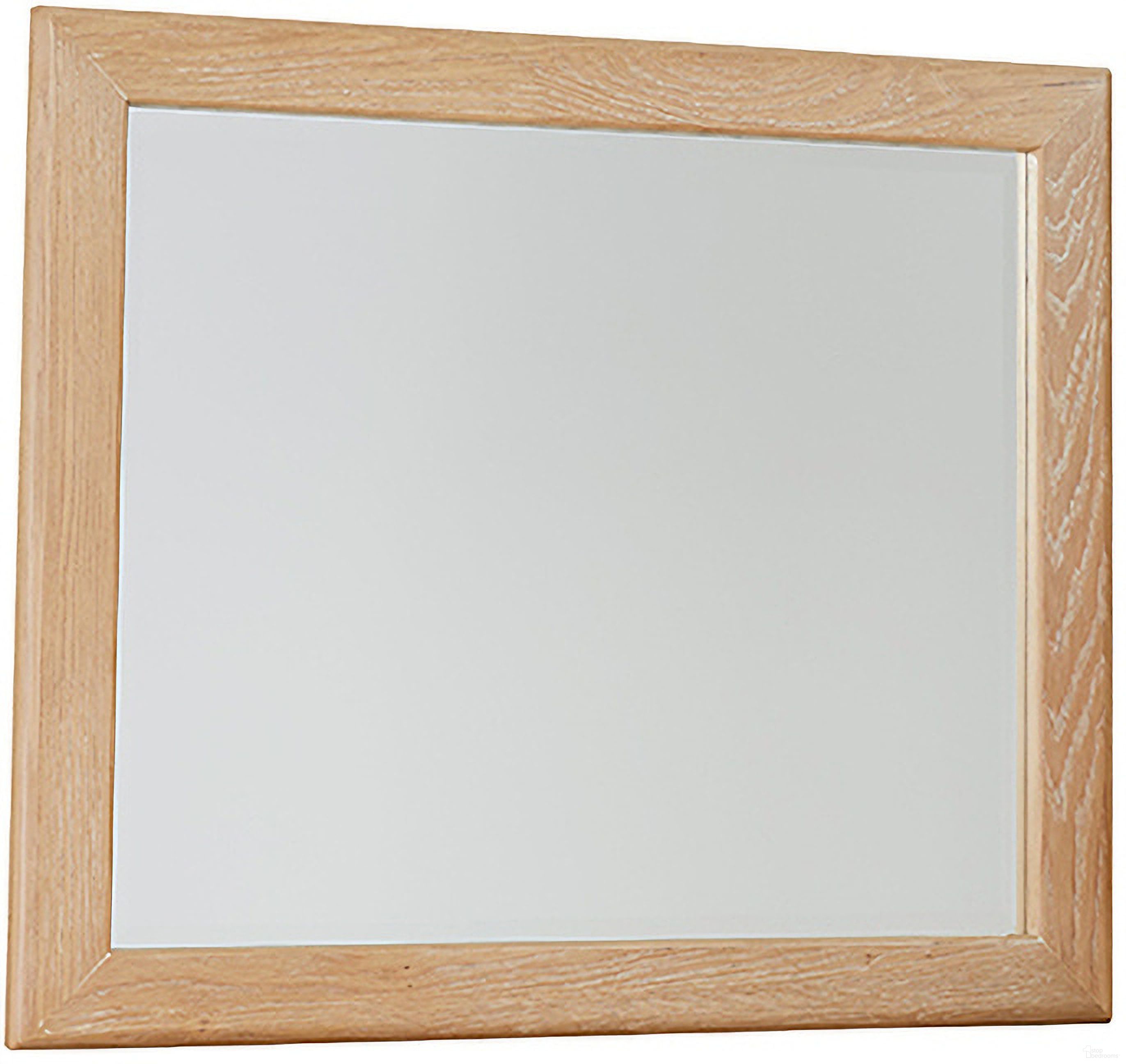 The appearance of Crafted Oak Landscape Mirror In Bleached White designed by Vaughan Bassett in the transitional interior design. This bleached white piece of furniture was selected by 1StopBedrooms from Crafted Oak Collection to add a touch of cosiness and style into your home. Sku: 795-447. Material: Wood.