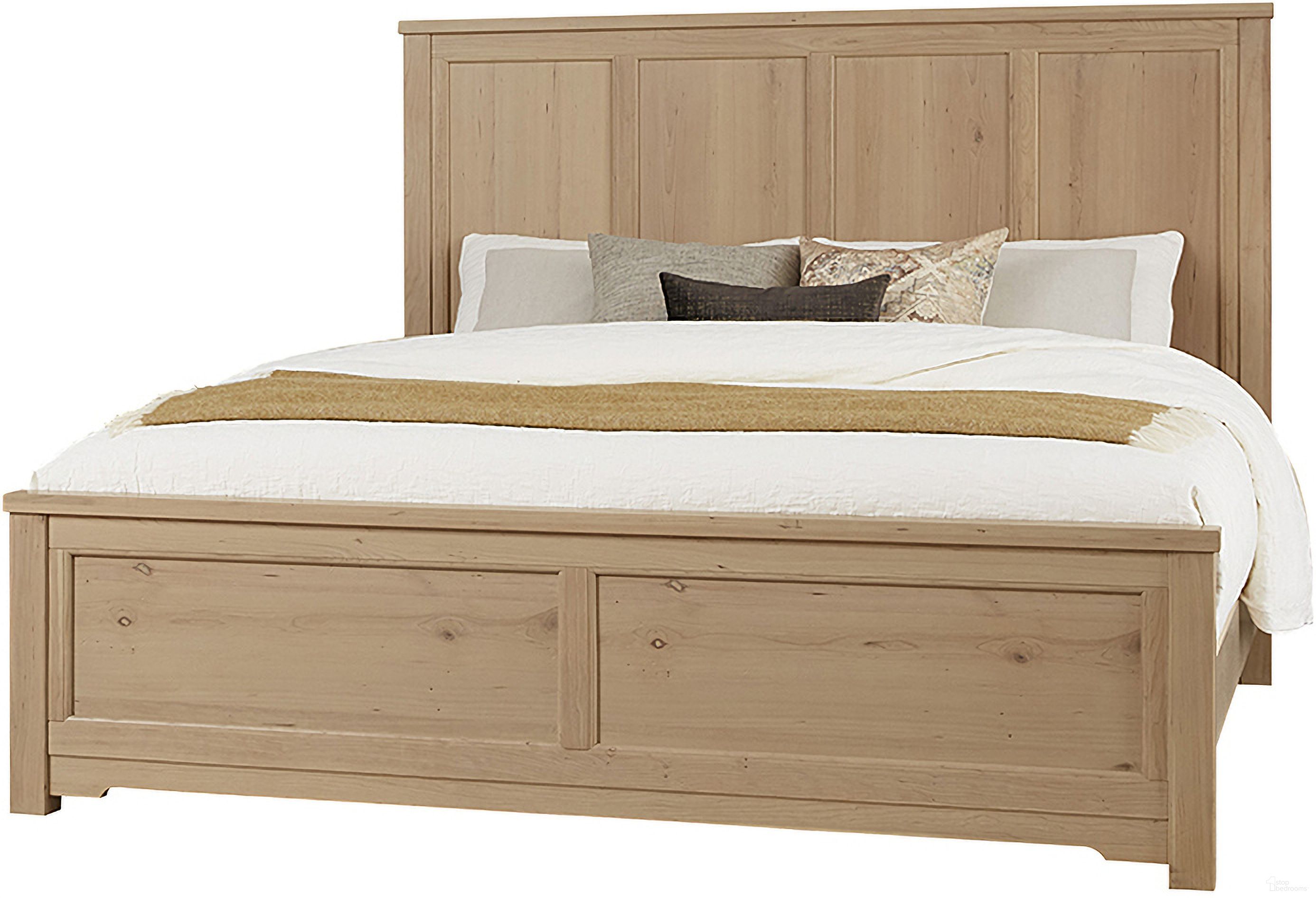 The appearance of Crafted Queen Six Panel Bed In Bleached Cherry designed by Artisan & Post in the traditional interior design. This natural piece of furniture was selected by 1StopBedrooms from Crafted Cherry Collection to add a touch of cosiness and style into your home. Sku: 154-558;154-855;154-922. Bed Type: Panel Bed. Material: Wood. Bed Size: Queen.