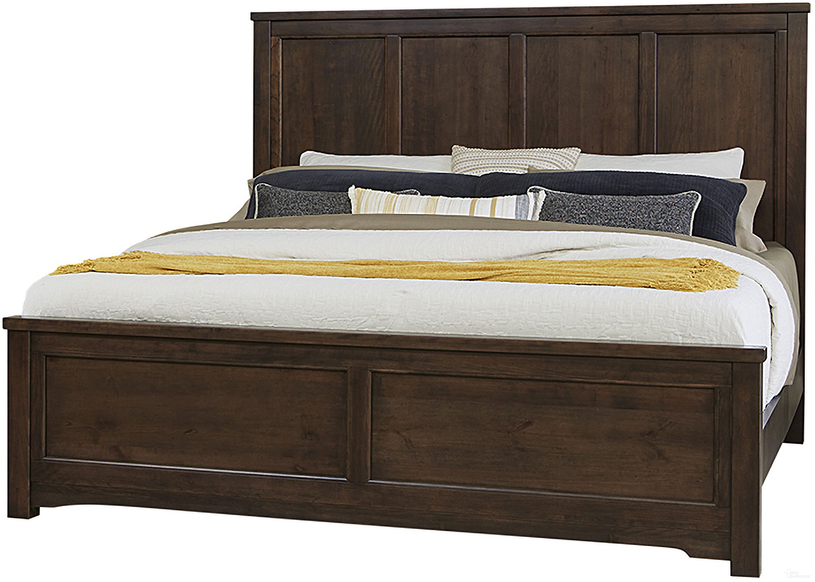 The appearance of Crafted Queen Six Panel Bed In Dark Cherry designed by Artisan & Post in the traditional interior design. This dark cherry piece of furniture  was selected by 1StopBedrooms from Crafted Cherry Collection to add a touch of cosiness and style into your home. Sku: 150-558;150-855;150-922. Bed Type: Panel Bed. Material: Wood. Bed Size: Queen.