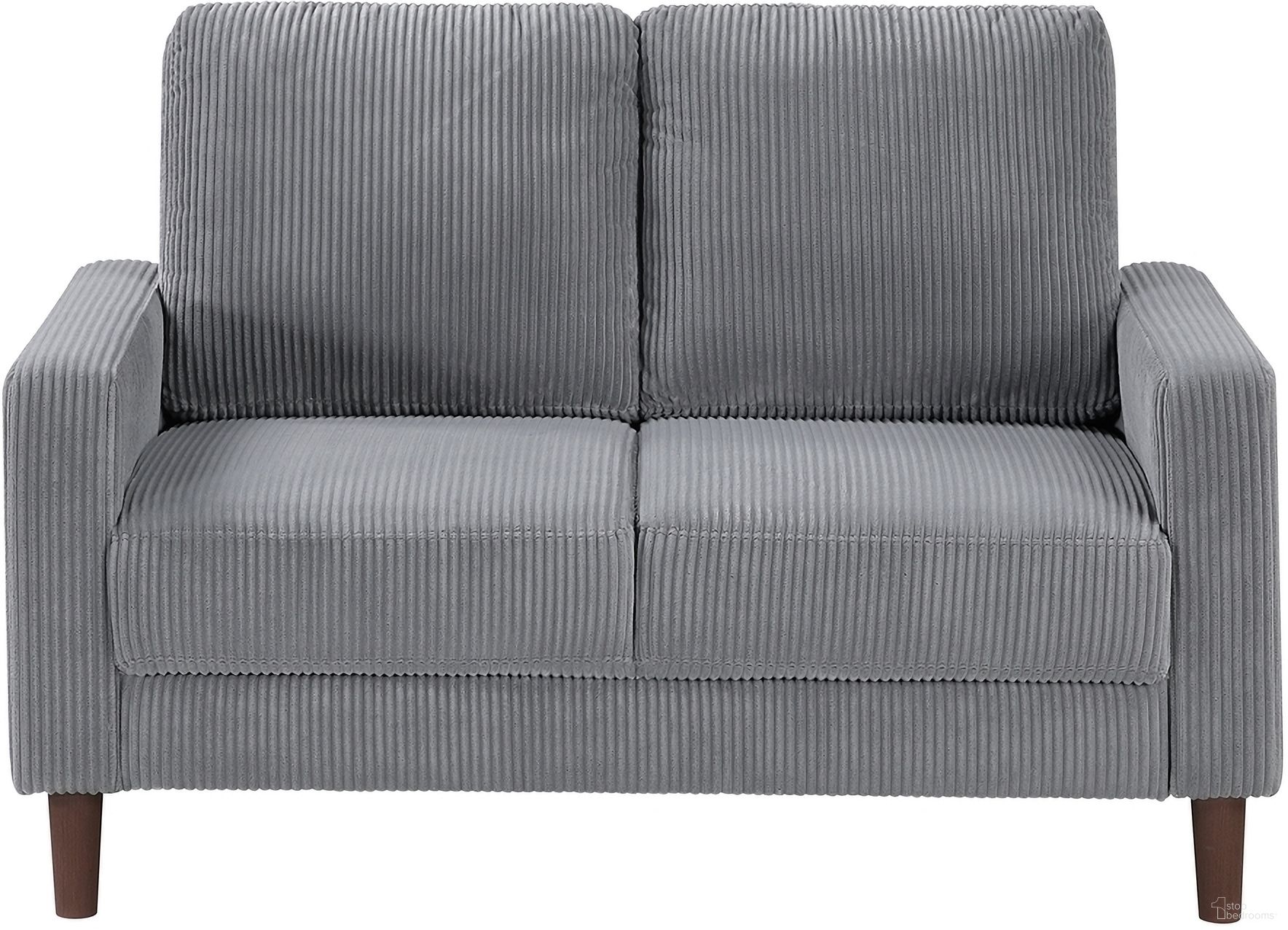 Crandall Loveseat In Gray