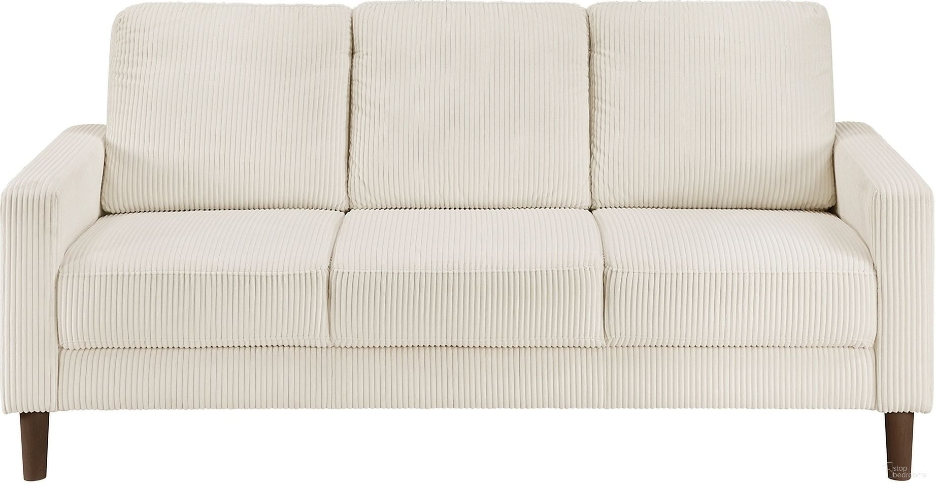 The appearance of Crandall Sofa In Beige designed by Homelegance in the modern / contemporary interior design. This beige piece of furniture was selected by 1StopBedrooms from Crandall Collection to add a touch of cosiness and style into your home. Sku: 9520BEG-3. Material: Corduroy.