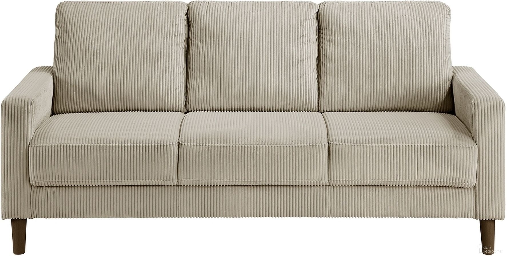 The appearance of Crandall Sofa In Taupe designed by Homelegance in the modern / contemporary interior design. This taupe piece of furniture was selected by 1StopBedrooms from Crandall Collection to add a touch of cosiness and style into your home. Sku: 9520TPE-3. Material: Corduroy.