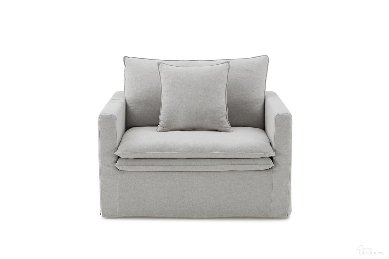The appearance of Crayford Chair In Light Gray designed by Furniture of America in the transitional interior design. This light gray piece of furniture was selected by 1StopBedrooms from Crayford Collection to add a touch of cosiness and style into your home. Sku: FM63010LG-CH. Material: Linen.