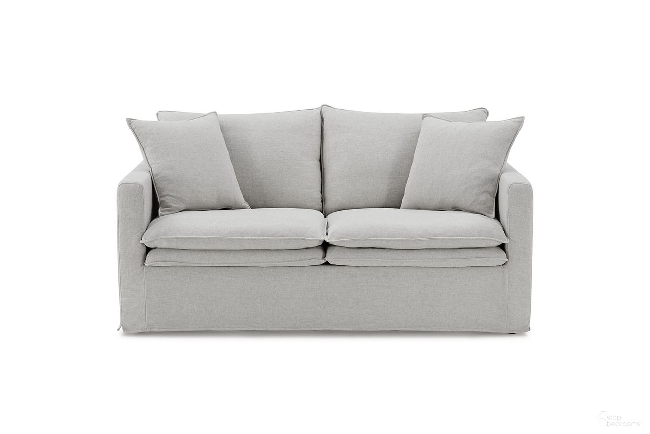 The appearance of Crayford Loveseat In Light Gray designed by Furniture of America in the transitional interior design. This light gray piece of furniture was selected by 1StopBedrooms from Crayford Collection to add a touch of cosiness and style into your home. Sku: FM63010LG-LV. Material: Linen.