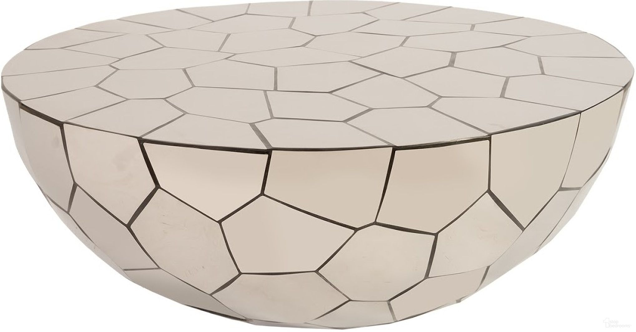 The appearance of Crazy Cut Coffee Table In Black designed by Phillips Collection in the modern / contemporary interior design. This black piece of furniture  was selected by 1StopBedrooms from Crazy Cut Collection to add a touch of cosiness and style into your home. Sku: PH76980. Material: Stainless Steel.