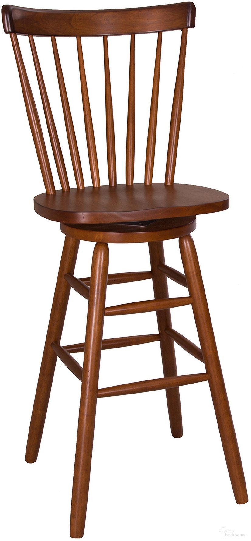 Creations II Tobacco 30 Inch Copenhagen Swivel Barstool