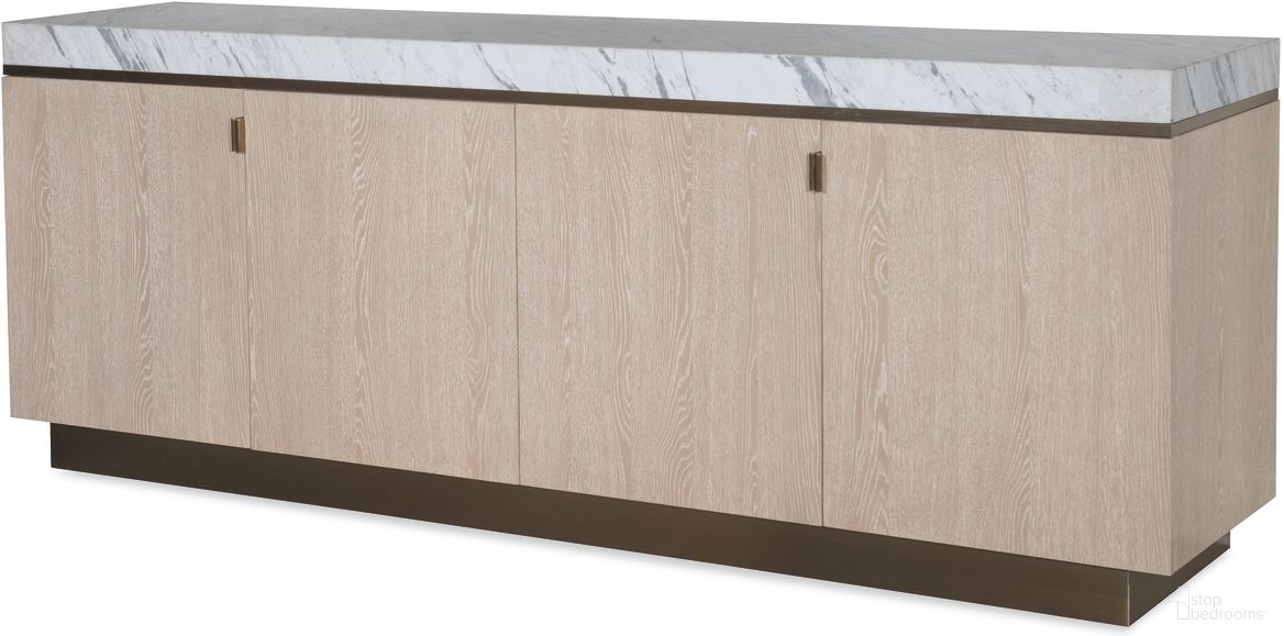 The appearance of Credenza In Sand designed by Century Furniture in the modern / contemporary interior design. This sand piece of furniture was selected by 1StopBedrooms from Cadence Collection to add a touch of cosiness and style into your home. Sku: CA2-401. Material: Stone.