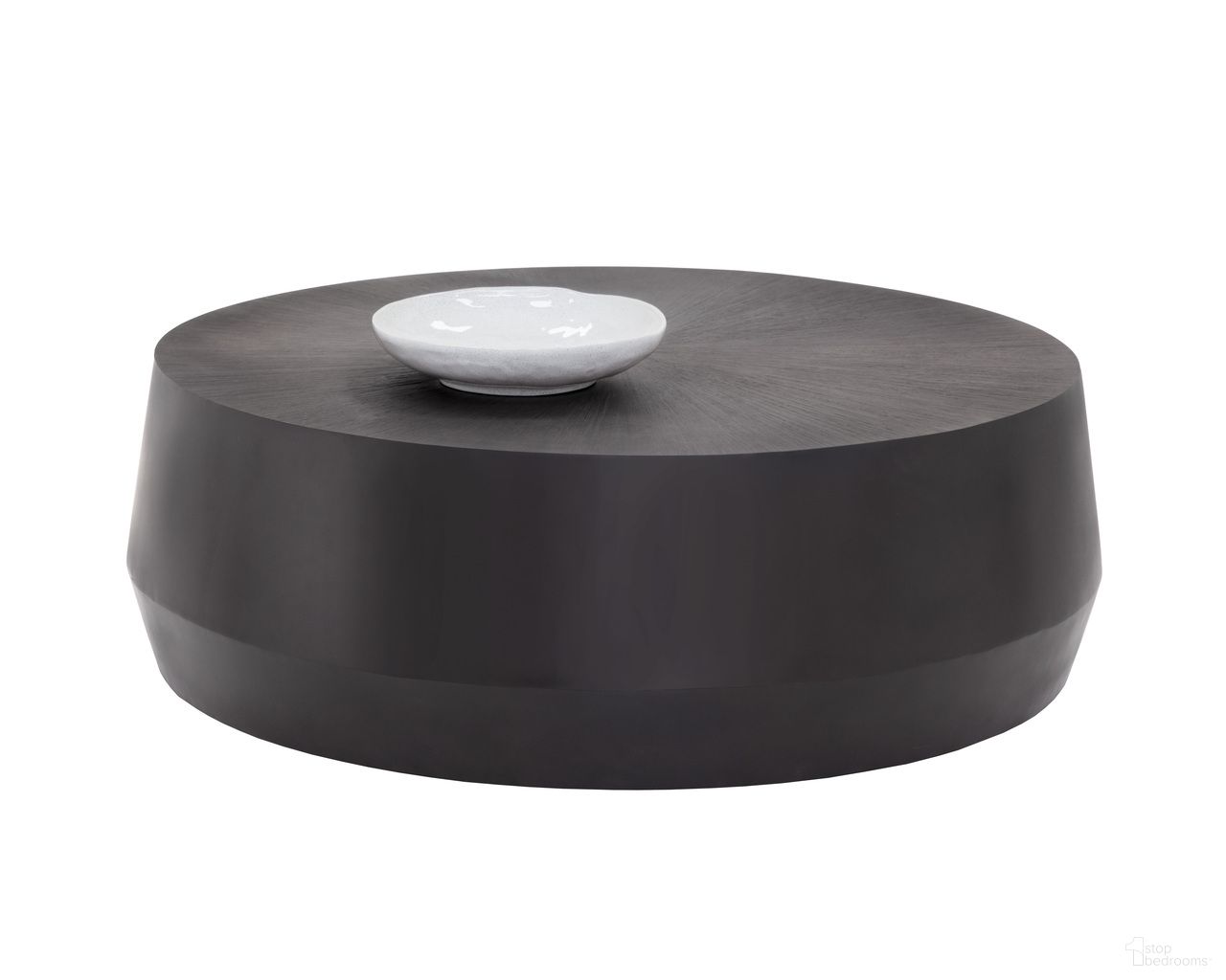 Creed Large Coffee Table In Gunmetal