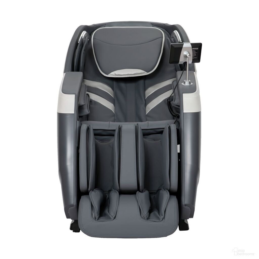 The appearance of Crescendo Massage Chair In Charcoal designed by Picket House in the modern / contemporary interior design. This charcoal piece of furniture  was selected by 1StopBedrooms from Crescendo Collection to add a touch of cosiness and style into your home. Sku: U-11700-3-600. Material: Polyurethane.