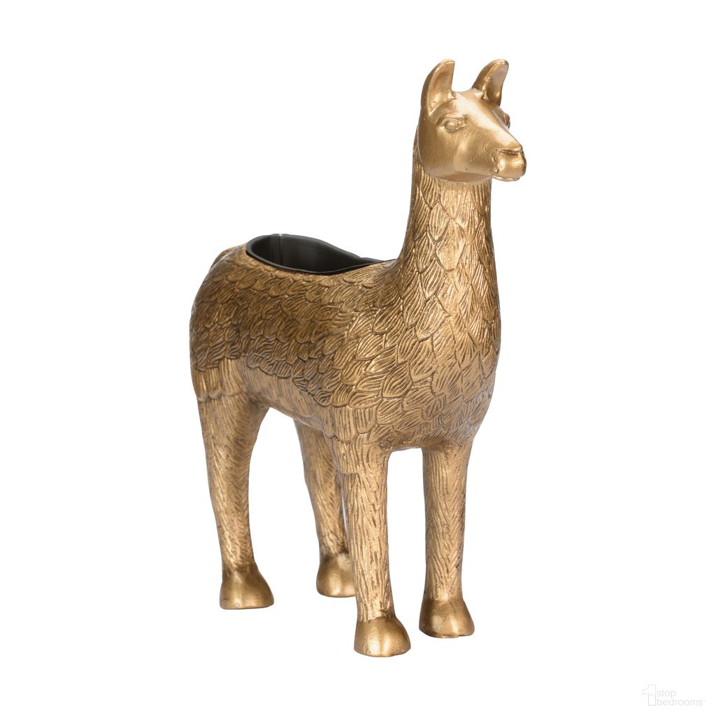 Cria Planter In Gold