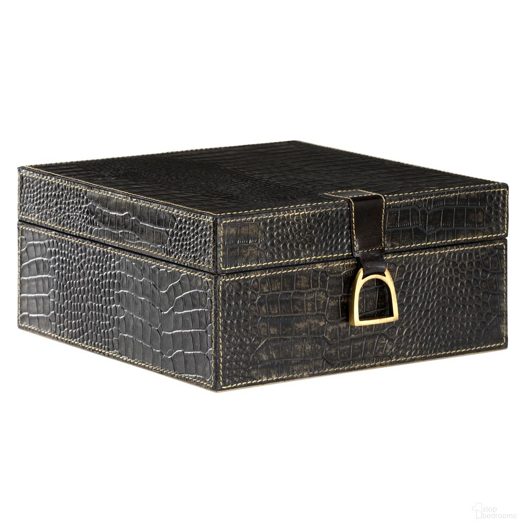 Croc Box Large In Black