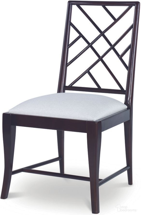 The appearance of Crossback Side Chair - Stocked In City Dark designed by Century Furniture in the modern / contemporary interior design. This city dark piece of furniture  was selected by 1StopBedrooms from Century Chair Collection to add a touch of cosiness and style into your home. Sku: 3353S-V1. Material: Upholstery. Chair Type: Side Chair.