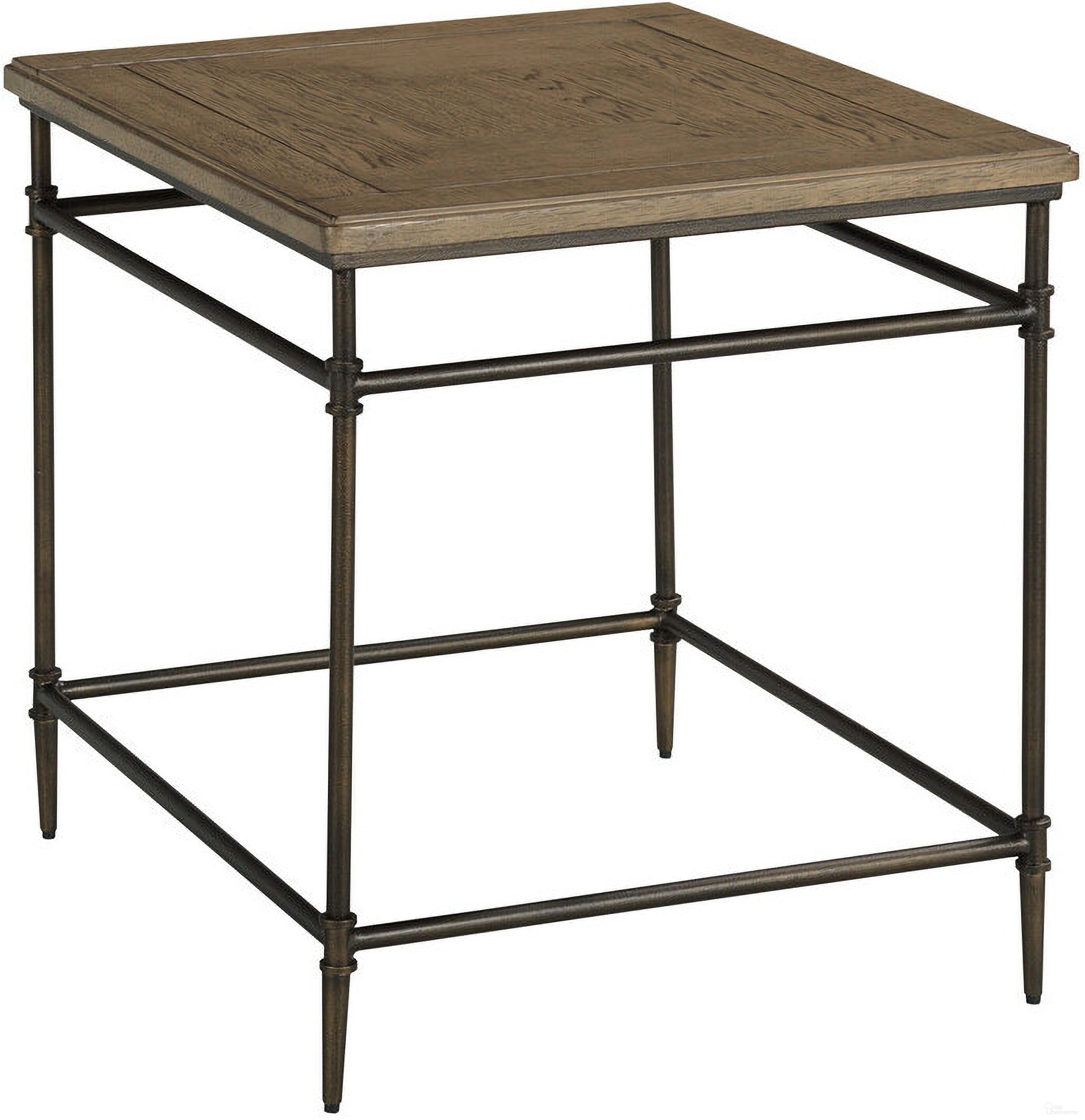 The appearance of Crossroads Hamilton Rectangular End Table In Toasted Pecan designed by Hammary in the modern / contemporary interior design. This toasted pecan piece of furniture  was selected by 1StopBedrooms from Crossroads Hamilton Collection to add a touch of cosiness and style into your home. Sku: 261-915. Material: Wood.
