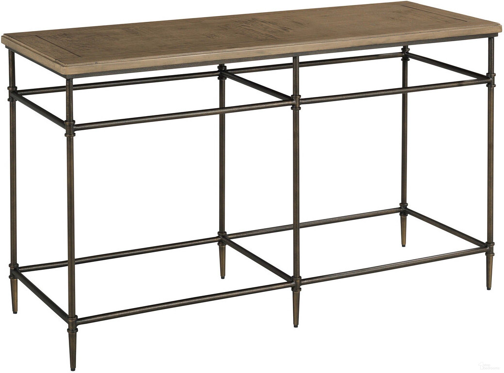 The appearance of Crossroads Hamilton Sofa Console Table In Toasted Pecan designed by Hammary in the industrial interior design. This toasted pecan piece of furniture  was selected by 1StopBedrooms from Crossroads Hamilton Collection to add a touch of cosiness and style into your home. Sku: 261-925. Material: Wood.