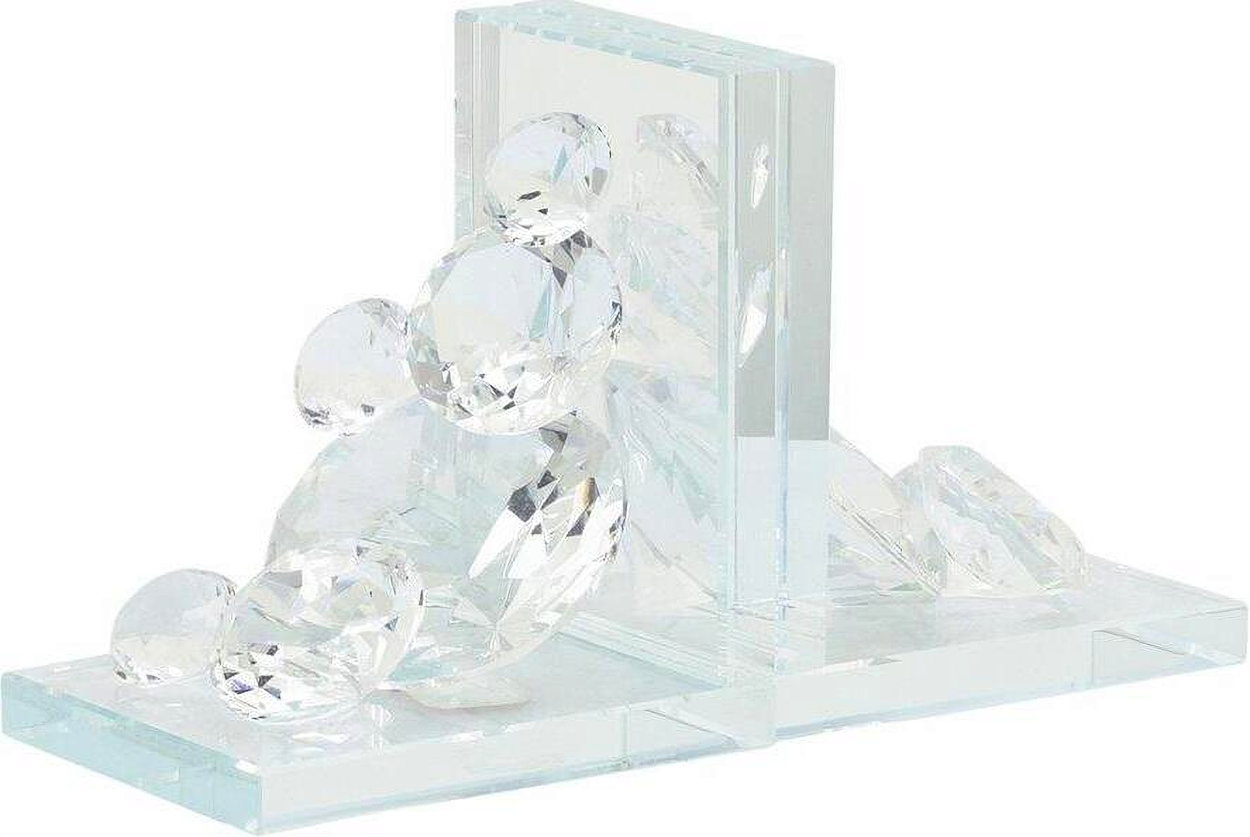 Crystal Diamond Bookends Set of 2 by Sagebrook 1StopBedrooms