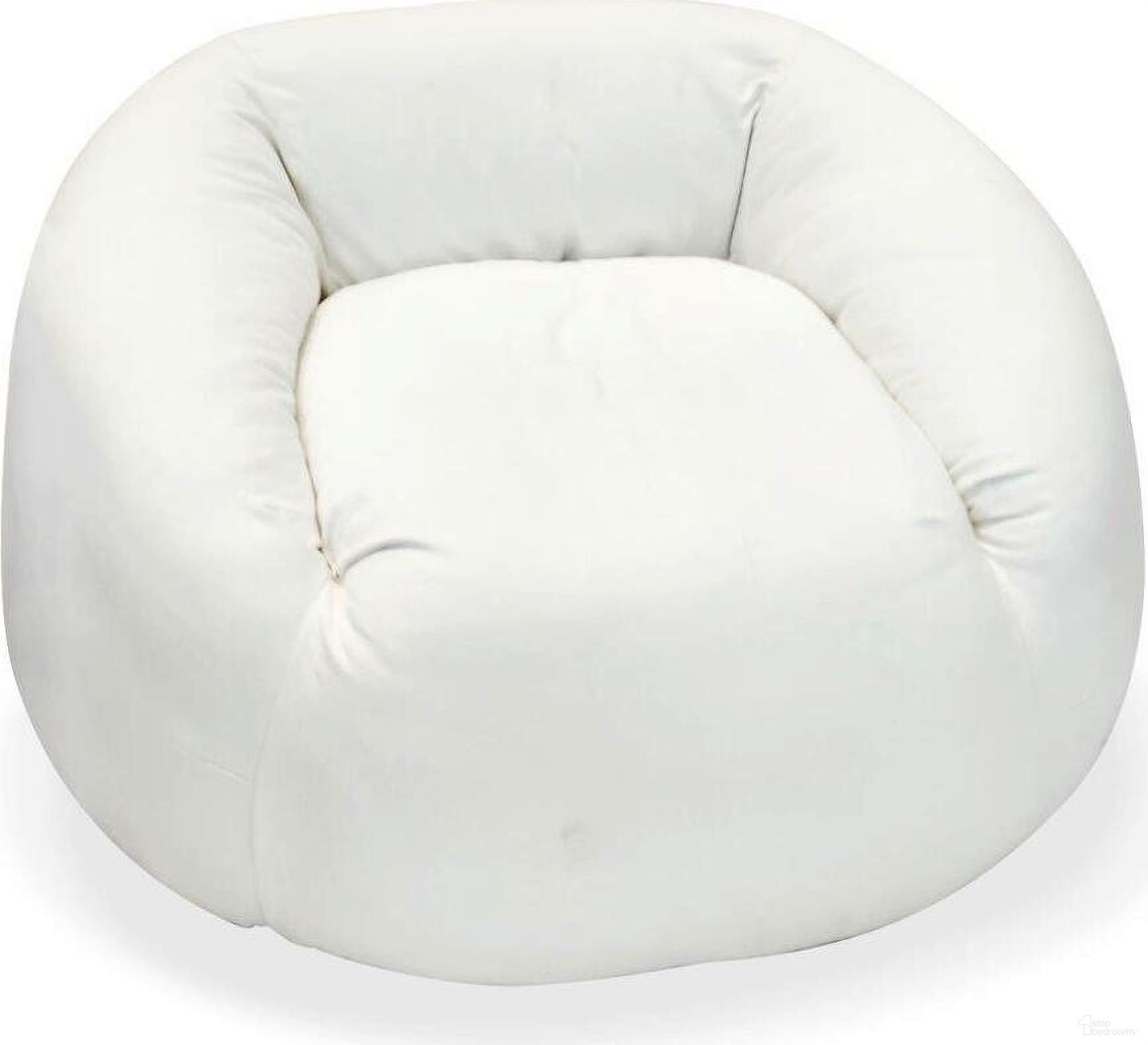 The appearance of Cubby Chair In White designed by Union Home Furniture in the modern / contemporary interior design. This white piece of furniture  was selected by 1StopBedrooms from Cubby Collection to add a touch of cosiness and style into your home. Sku: LVR00733. Material: Cotton.