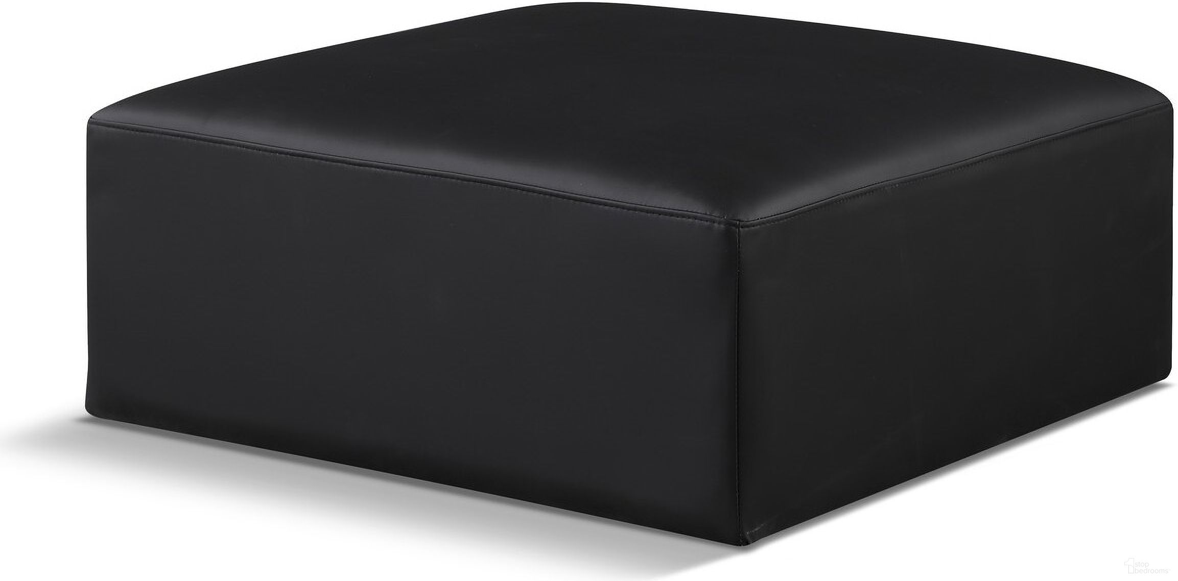 The appearance of Cube Vegan Leather Ottoman In Black designed by Meridian in the modern / contemporary interior design. This black piece of furniture was selected by 1StopBedrooms from Cube Collection to add a touch of cosiness and style into your home. Sku: 668Black-Ott. Material: Wood.