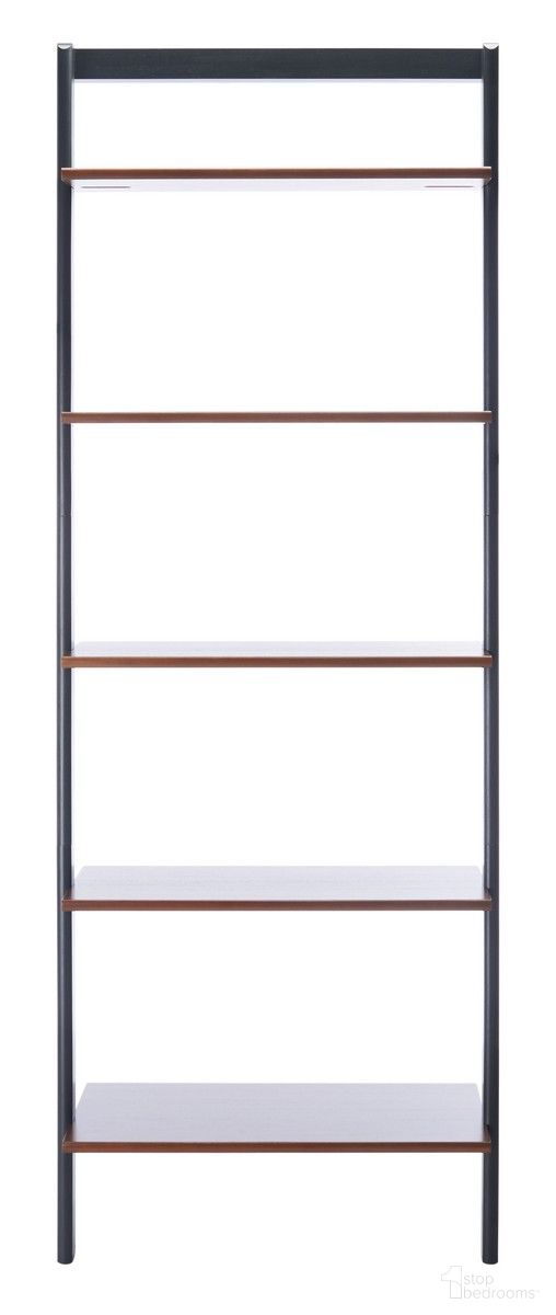 Cullyn 5 Tier Leaning Etagere in Honey Brown