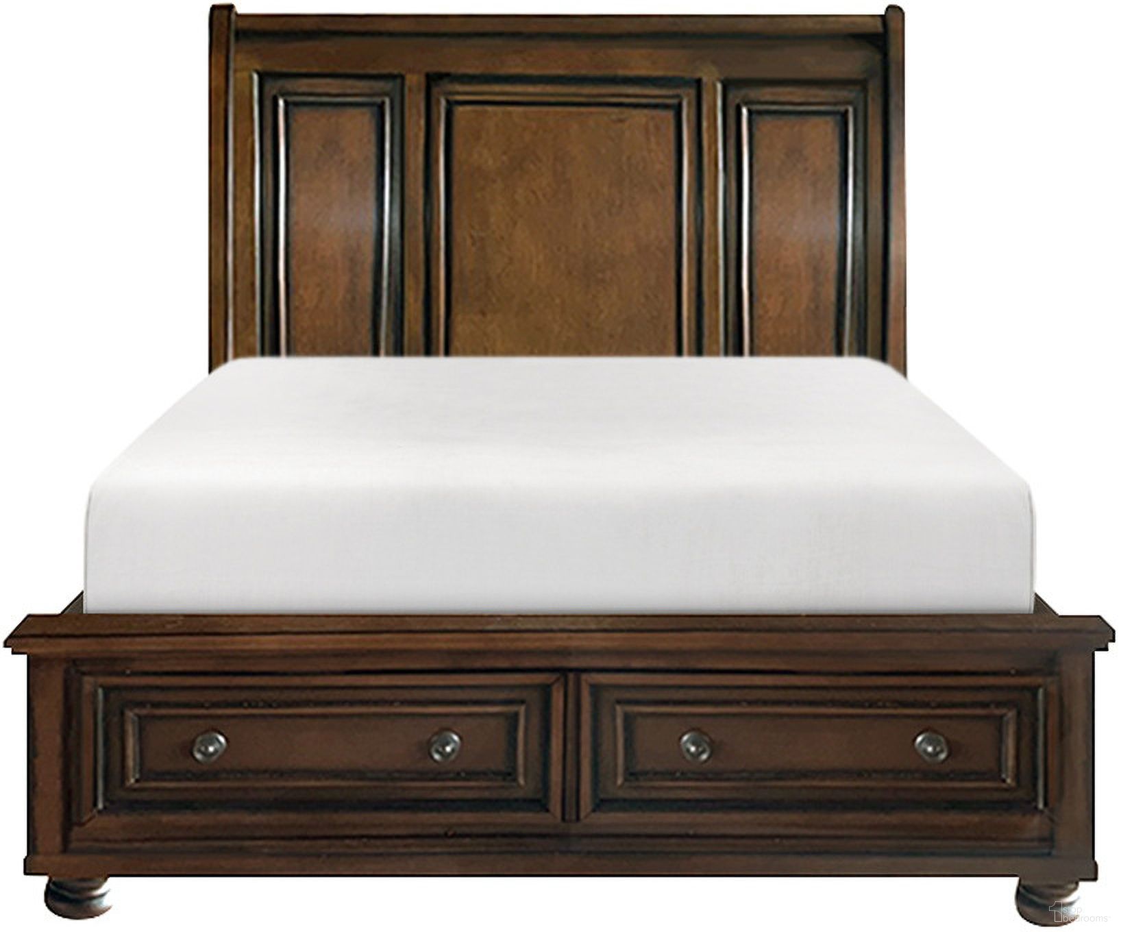 The appearance of Cumberland Brown Full Panel Storage Bed designed by Homelegance in the transitional interior design. This brown piece of furniture was selected by 1StopBedrooms from Cumberland Collection to add a touch of cosiness and style into your home. Sku: 2159F-1;2159F-2NF;2159T-3. Bed Type: Storage Bed. Material: Wood. Bed Size: Full.