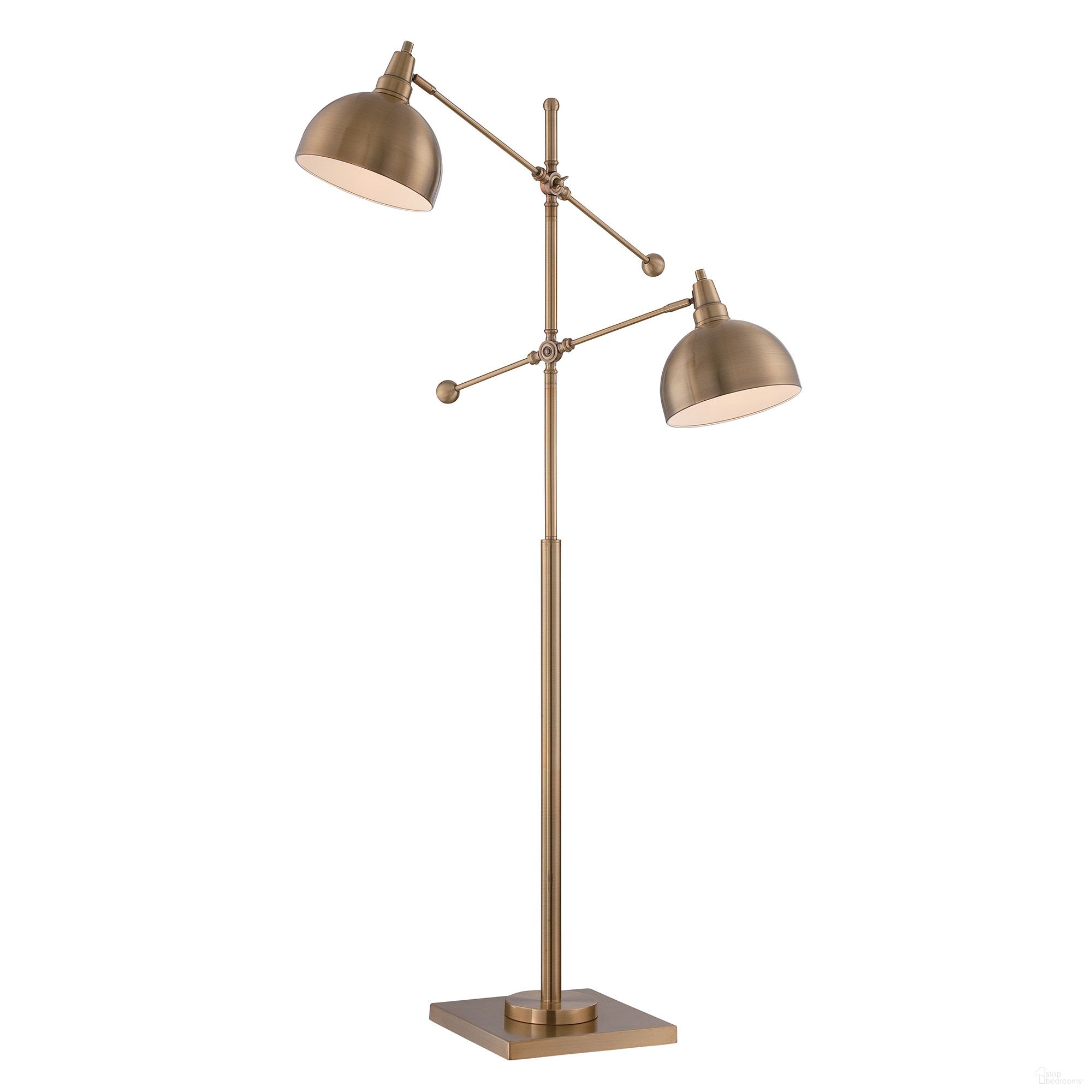 Cupola Floor Lamp In Gold