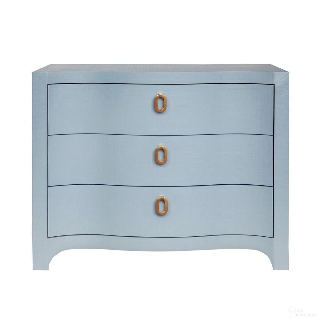 Curved Front Chest In Blue