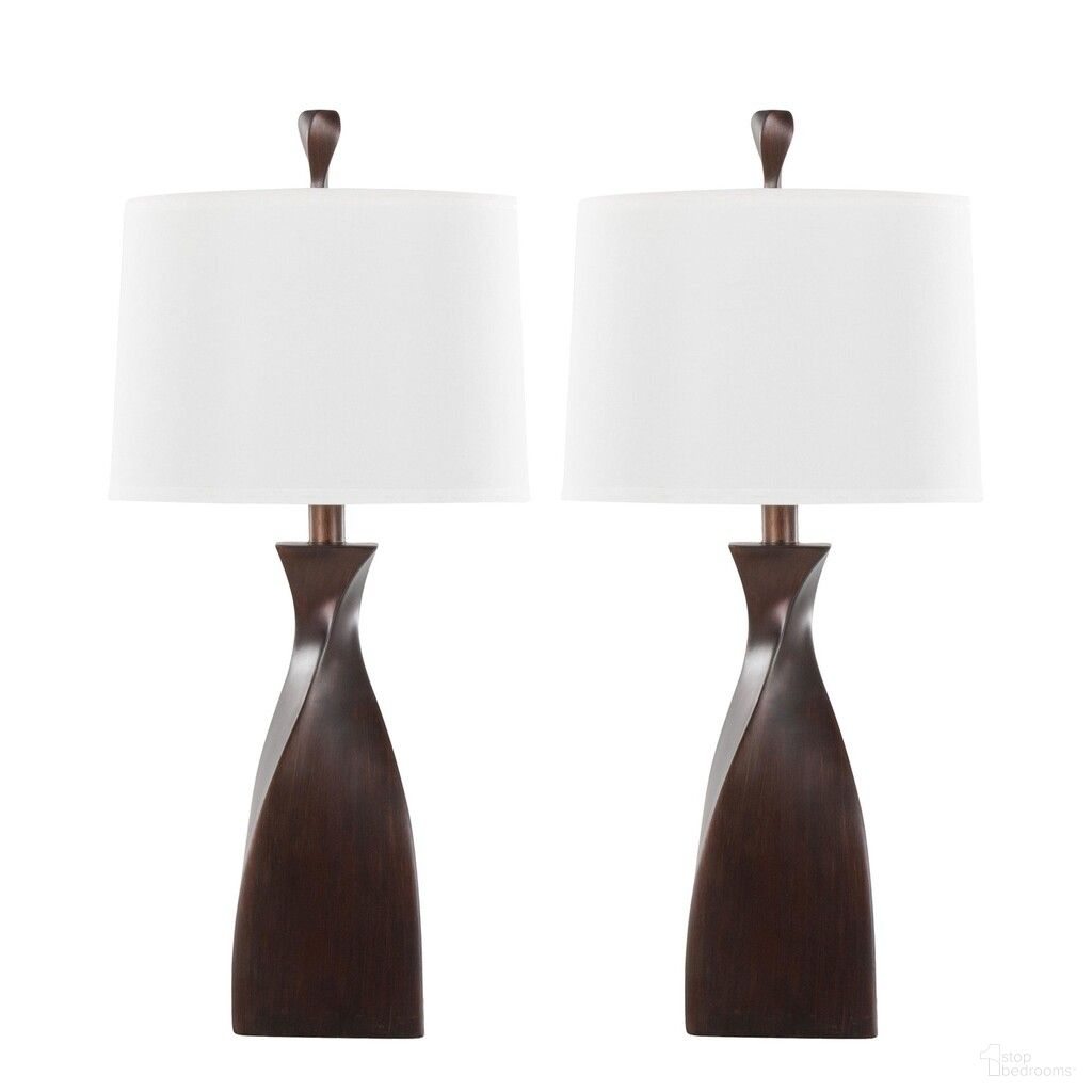 The appearance of Curvo 30 Inch Polyresin Table Lamp Set of 2 In Copper Bronze and Natural designed by Lumisource in the modern / contemporary interior design. This copper bronze and natural piece of furniture was selected by 1StopBedrooms from Curvo Collection to add a touch of cosiness and style into your home. Sku: GTP30-CURVO BNNA2. Material: Linen.