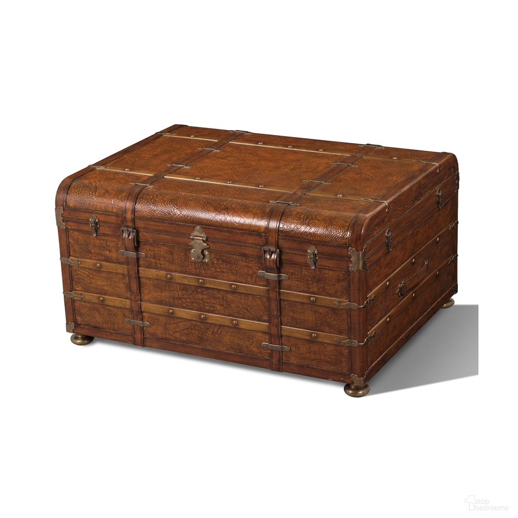 Cutlass Trunk In Brown and Brass