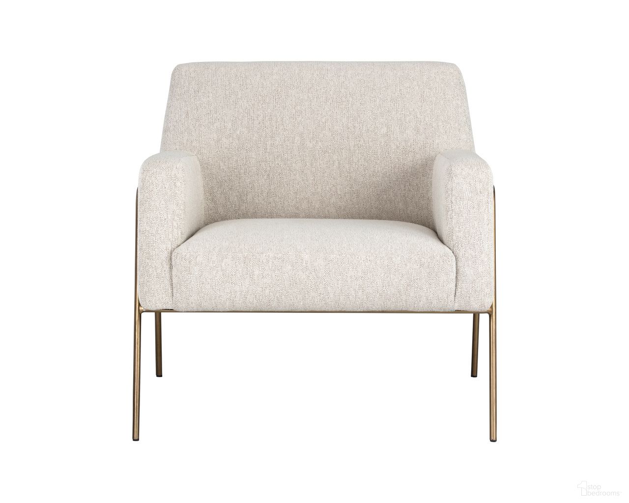 Cybil Lounge Chair In Dove Cream