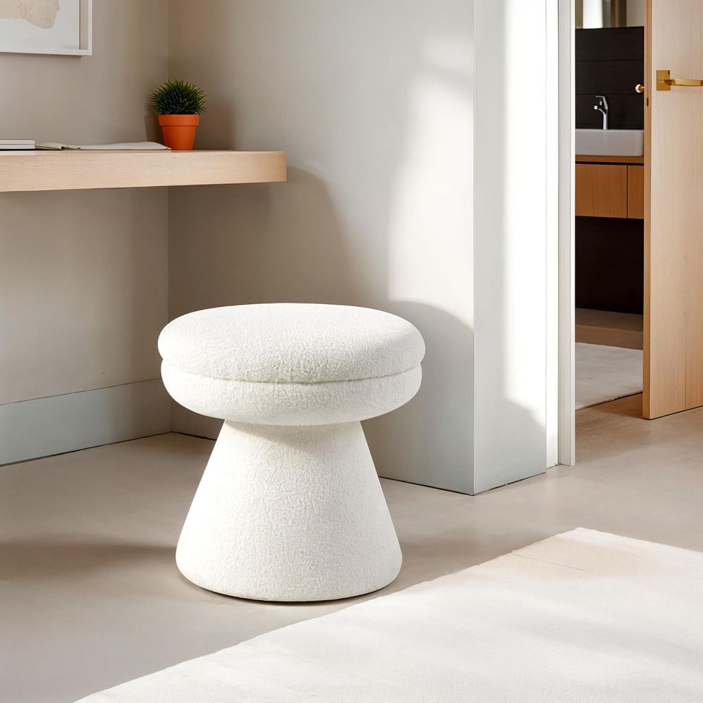 Cynthia Stool In Beige