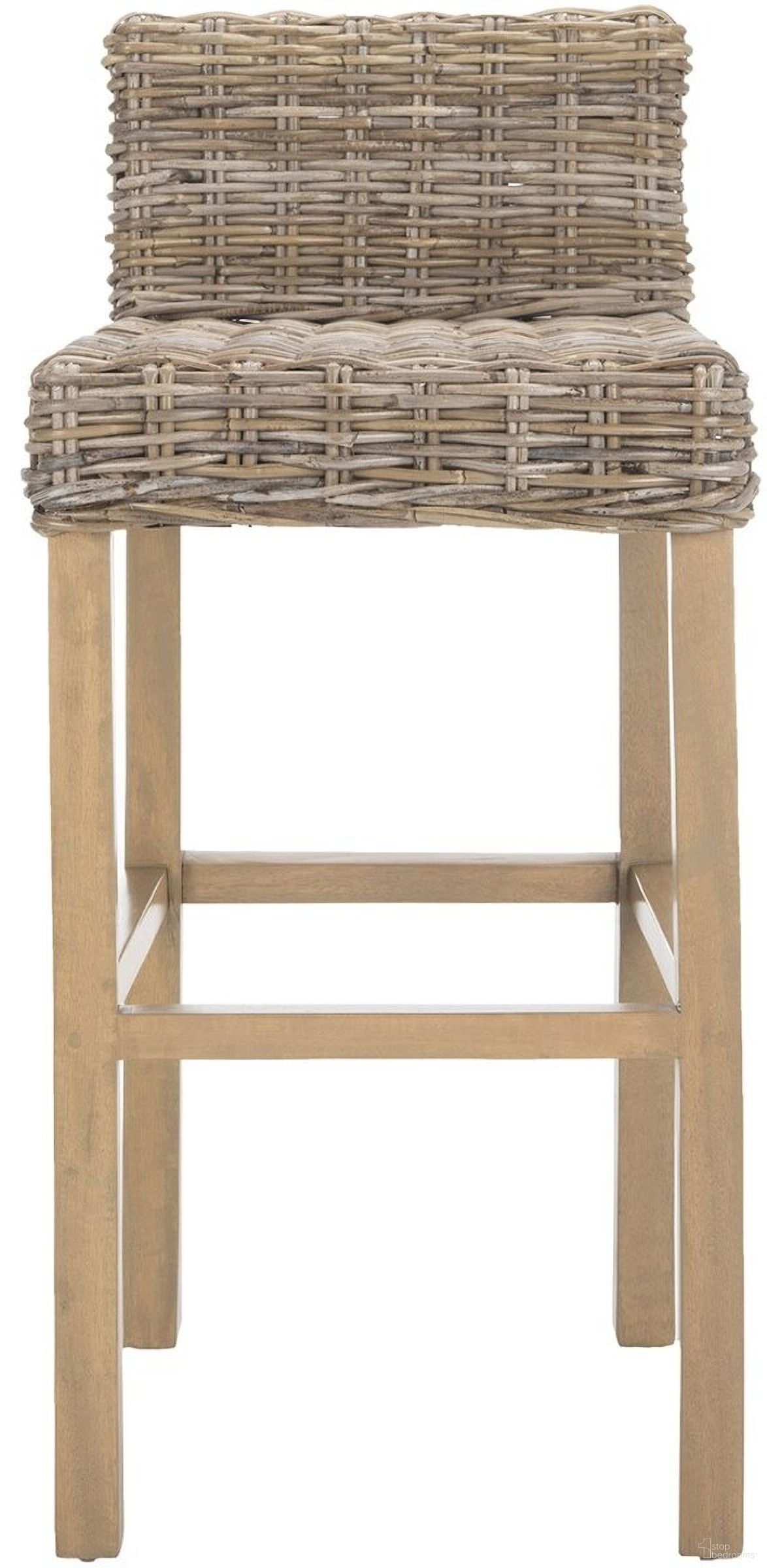 Cypress Antique Gray Bar Stool
