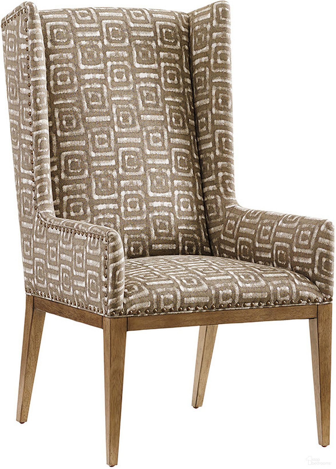 The appearance of Cypress Point Milton Host Chair In Gray designed by Tommy Bahama in the modern / contemporary interior design. This gray piece of furniture was selected by 1StopBedrooms from Cypress Point Collection to add a touch of cosiness and style into your home. Sku: 561-885-41. Material: Wood.
