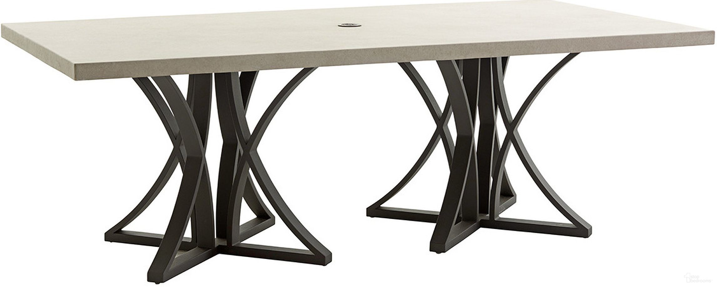 The appearance of Cypress Point Ocean Terrace Dining Table with Weatherstone Top In Driftwood designed by Tommy Bahama in the modern / contemporary interior design. This driftwood piece of furniture was selected by 1StopBedrooms from Cypress Point Ocean Terrace Collection to add a touch of cosiness and style into your home. Sku: 3900-876C. Material: Wood. Table Top Shape: Rectangular.