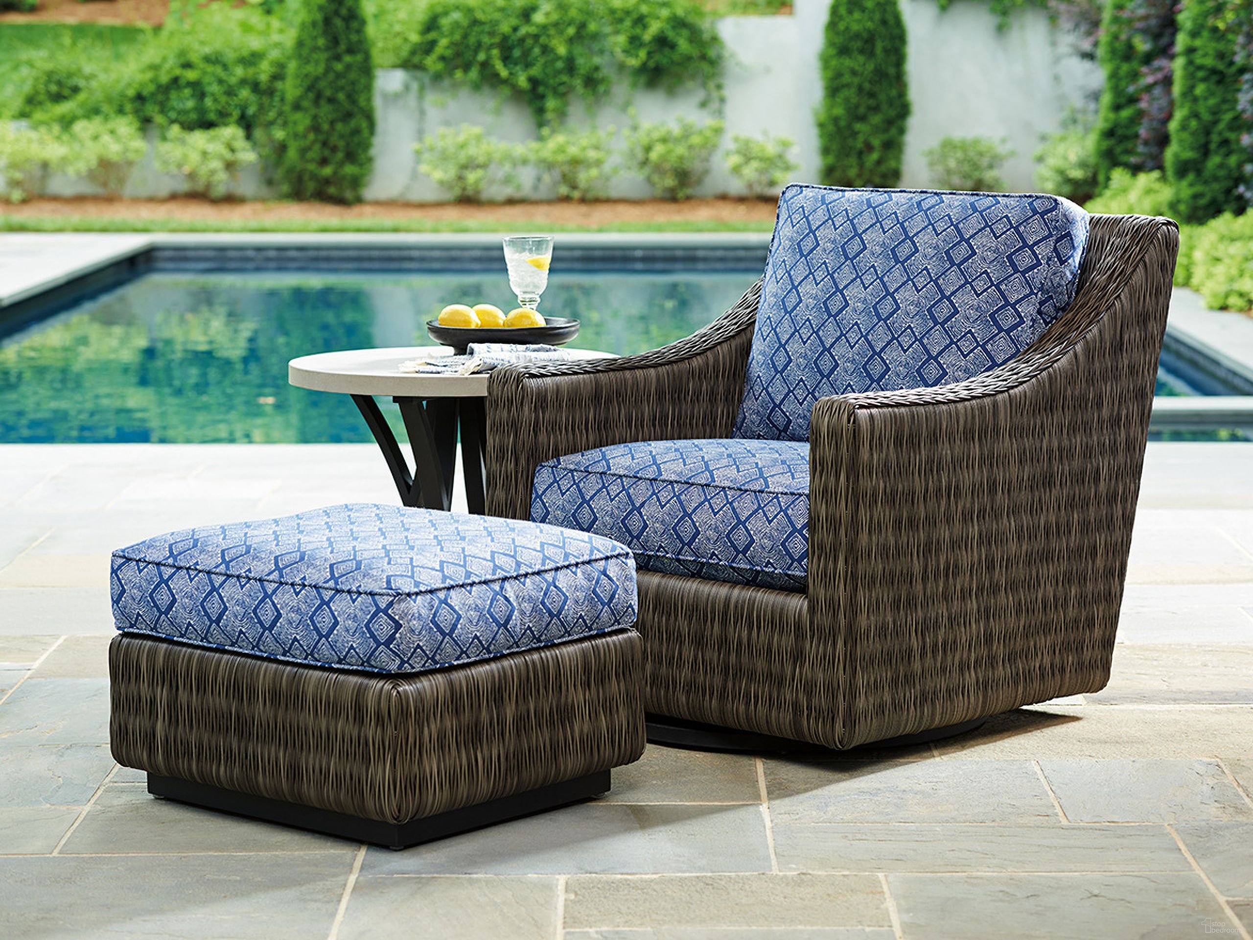 Tommy Bahama Cypress Point Ottoman