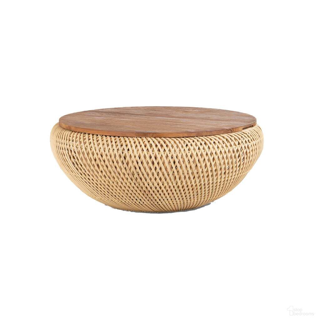 The appearance of D-Bodhi Wave Coffee Table In Natural and Gold designed by LH Imports in the modern / contemporary interior design. This natural/gold piece of furniture  was selected by 1StopBedrooms from D-Bodhi Collection to add a touch of cosiness and style into your home. Sku: DBA97. Material: Teak Wood.