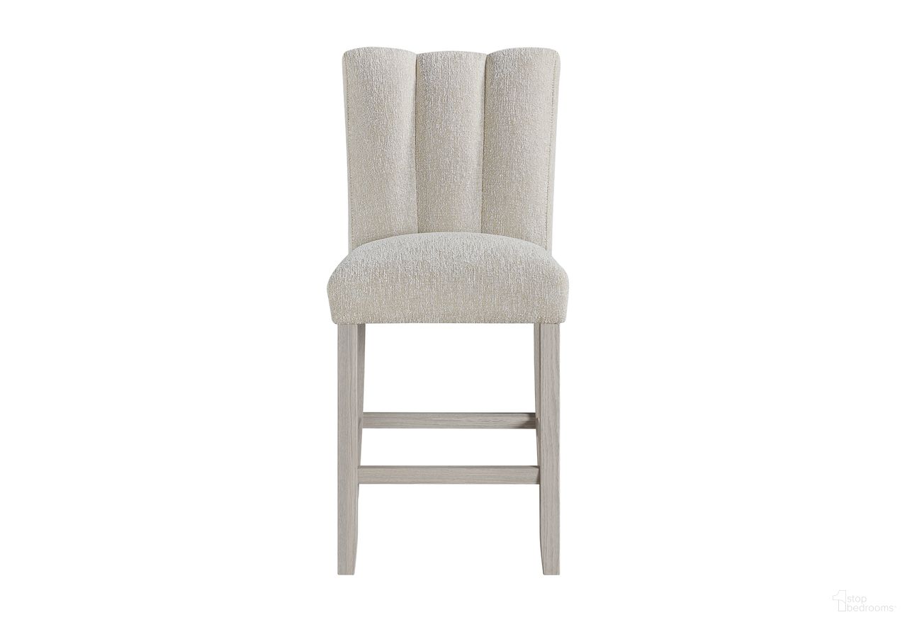 The appearance of D06 Bar Stool In Beige designed by Global Furniture USA in the modern / contemporary interior design. This beige piece of furniture  was selected by 1StopBedrooms from D06 Collection to add a touch of cosiness and style into your home. Sku: D06BS-BEIGE. Material: Fabric.
