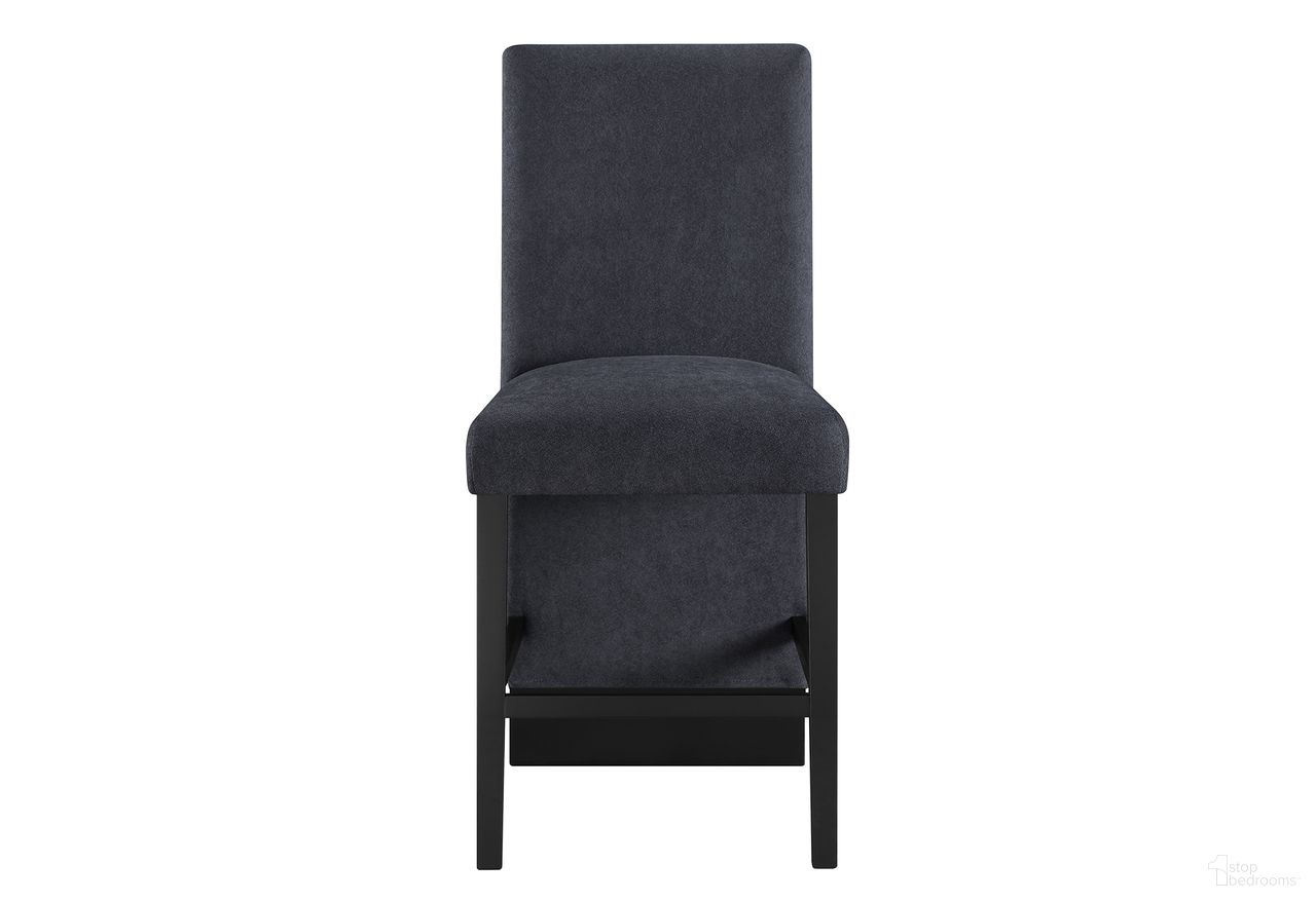 The appearance of D12 Bar Stool In Black designed by Global Furniture USA in the modern / contemporary interior design. This black piece of furniture  was selected by 1StopBedrooms from D12 Collection to add a touch of cosiness and style into your home. Sku: D12BS-BLK. Material: Fabric.