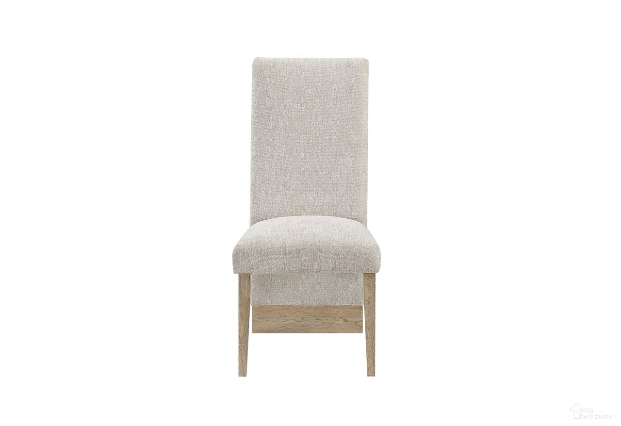 The appearance of D12 Dining Chair In Beige and Natural designed by Global Furniture USA in the modern / contemporary interior design. This beige/natural piece of furniture  was selected by 1StopBedrooms from D12 Collection to add a touch of cosiness and style into your home. Sku: D12DC-BEIGE/NAT. Material: Fabric. Chair Type: Side Chair.