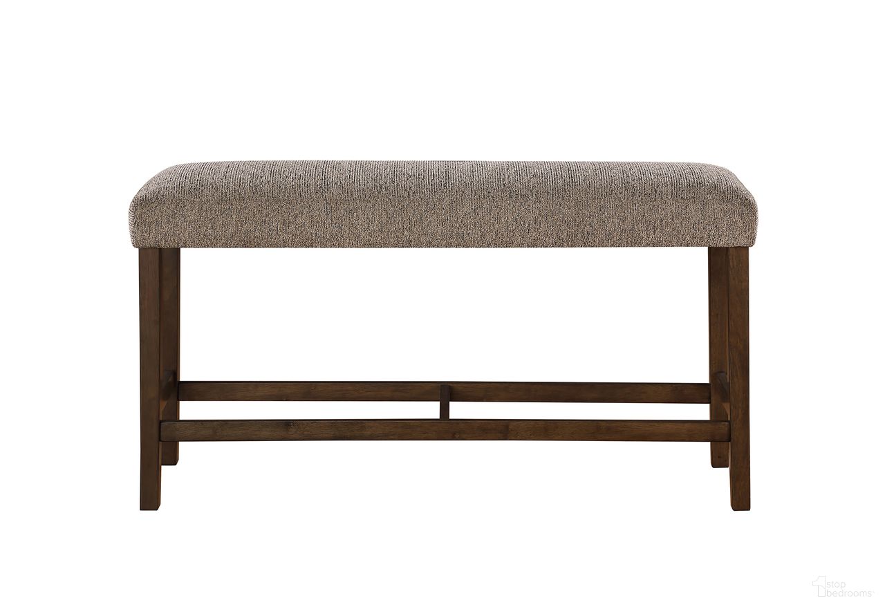 The appearance of D4355 Bar Table Bench In Dark Brown designed by Global Furniture USA in the modern / contemporary interior design. This dark brown piece of furniture was selected by 1StopBedrooms from D4355 Collection to add a touch of cosiness and style into your home. Sku: D4355BT-BN-BRWN. Material: Fabric.