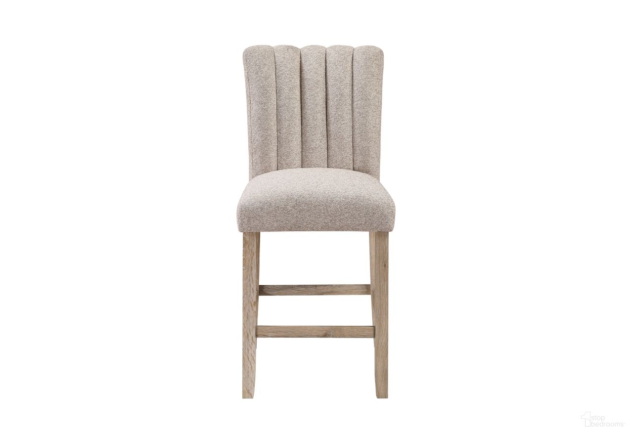 D8685 Bar Stool In Beige