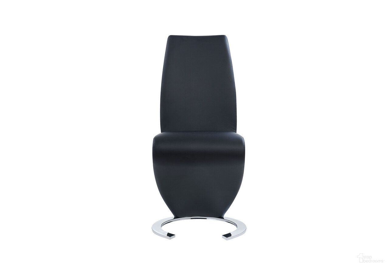 The appearance of D9002 Dining Chair In Black designed by Global Furniture USA in the modern / contemporary interior design. This black piece of furniture  was selected by 1StopBedrooms from D9002 Collection to add a touch of cosiness and style into your home. Sku: D9002DC-BL (M). Material: Chrome. Chair Type: Side Chair.